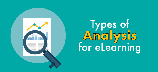 Types of analysis for eLearning