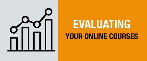 Evaluating Your Online Courses