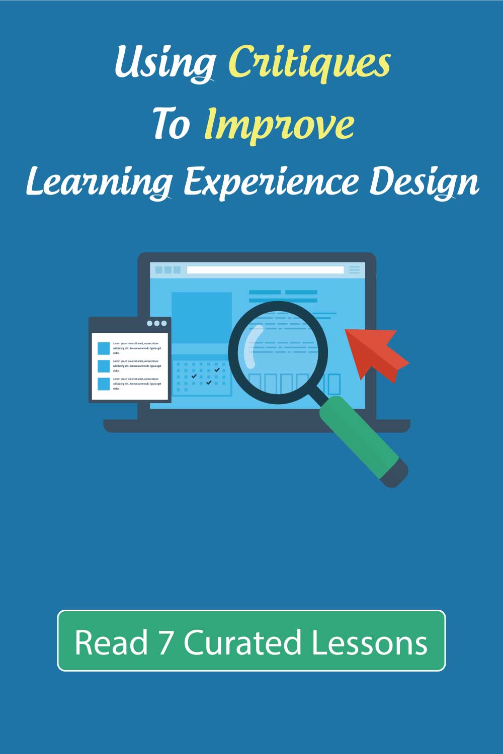 Using Critiques To Improve Learning Experience Design