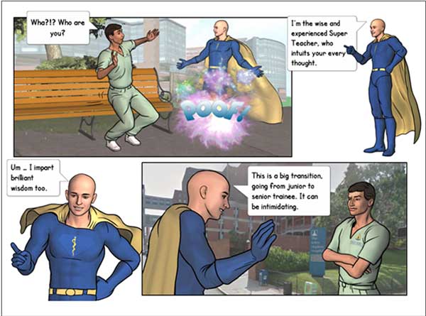 example of the comic format