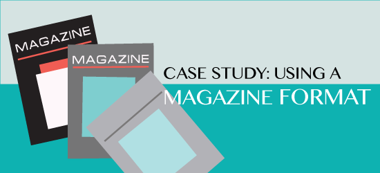 Case Study: Using a Magazine Format for eLearning