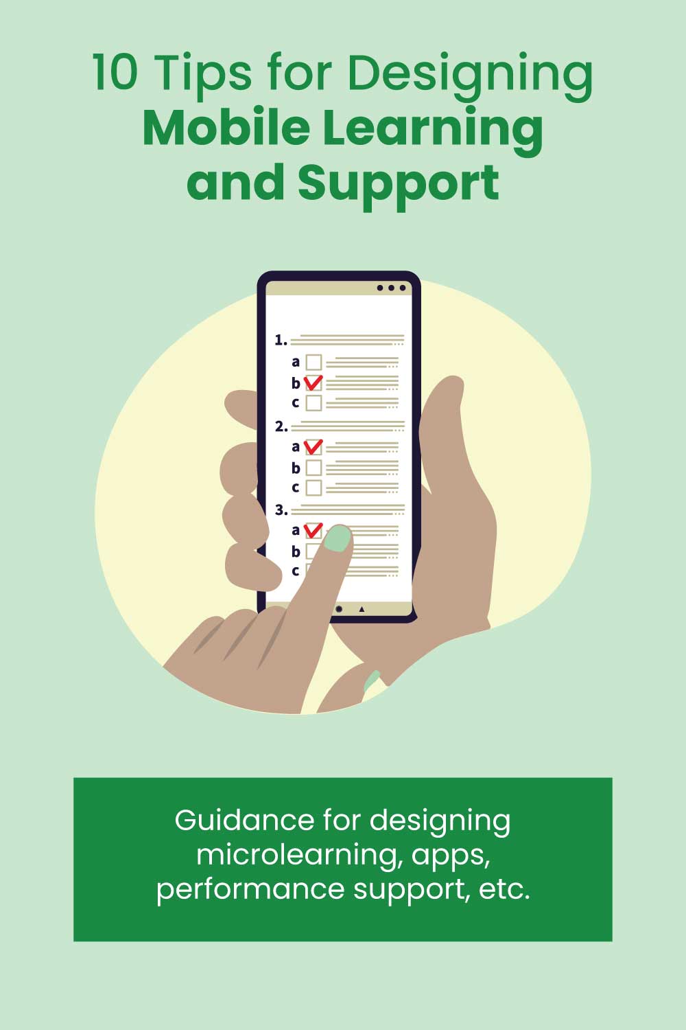 10 Tips For Designing Mobile Learning and Support