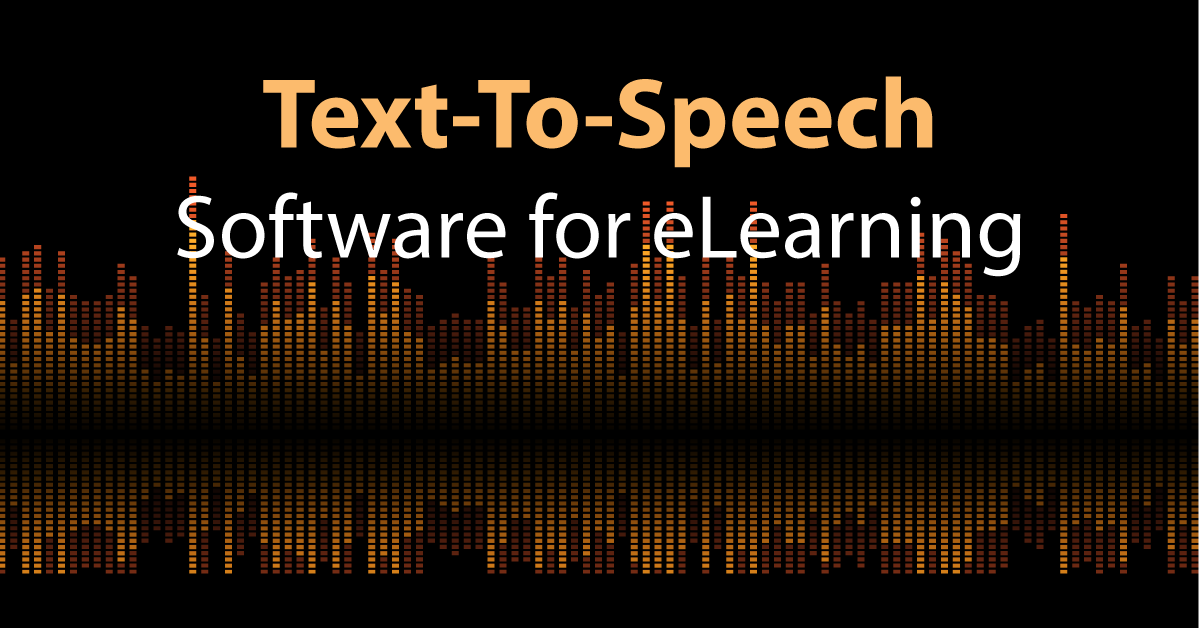 text to speech software for elearning