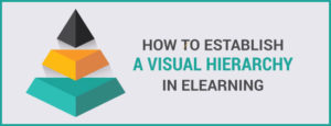 How to establish a visual hierarchy