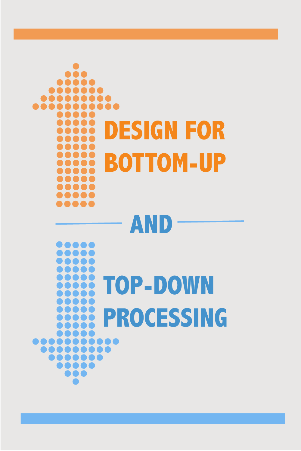 Design for Bottom-Up and Top-Down Processing
