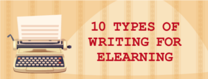 10 Types of Writing for eLearning