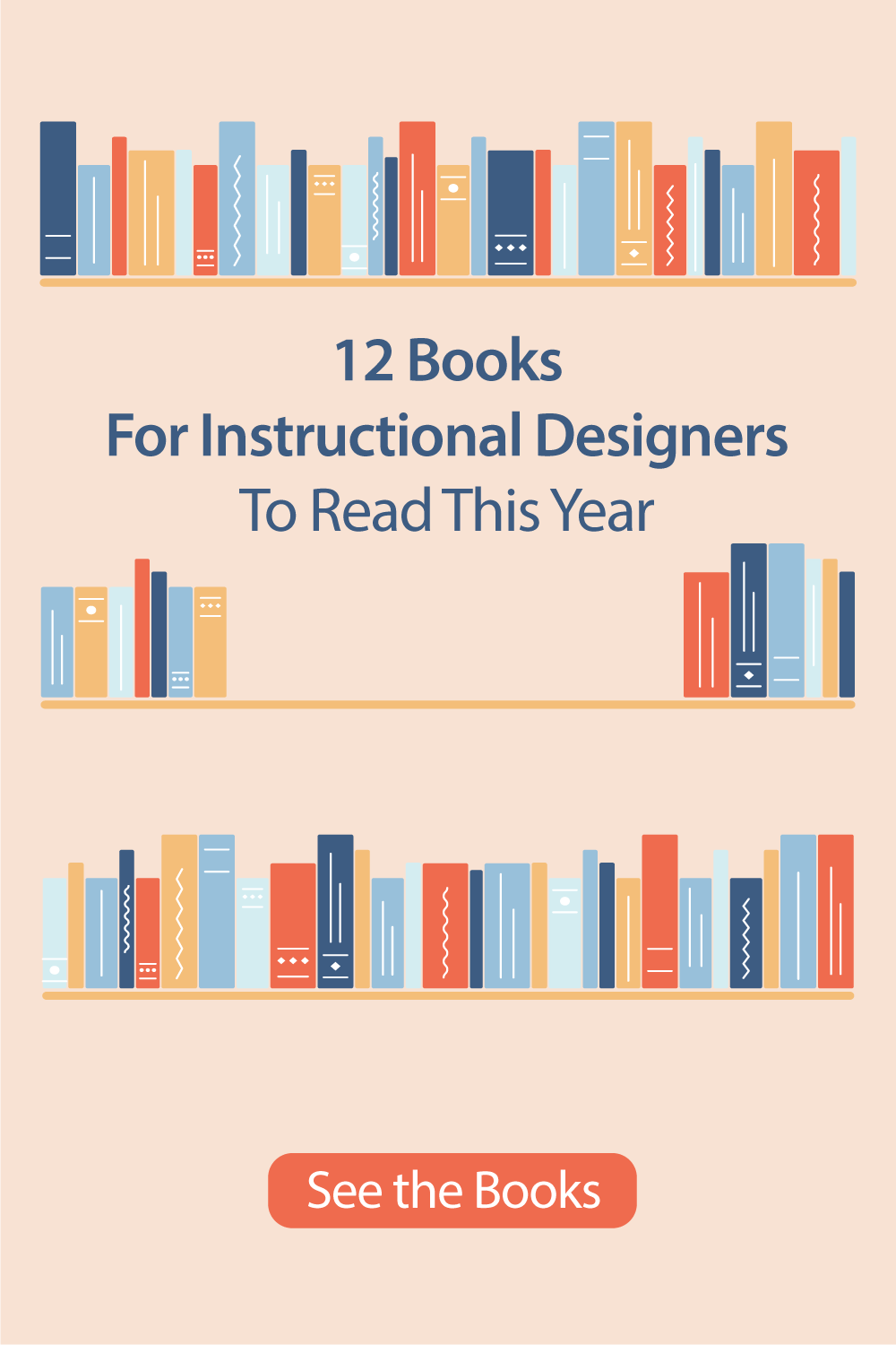 12 Books for Instructional Designers to Read This Year